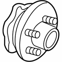 Chevrolet Wheel Hub - 7470014 Bearing Assembly, Front