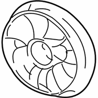 Buick Century Radiator fan - 12463015 Fan Blade