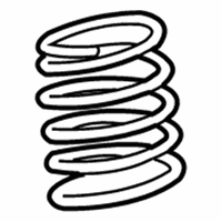 Chevrolet HHR Coil Springs - 25904874 Spring, Front