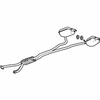 Cadillac Exhaust Pipe - 20981157 Muffler & Pipe