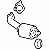 Cadillac Catalytic Converter - 19418949 Catalytic Converter, Driver Side