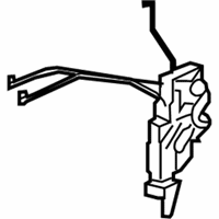 GMC Canyon Door Latch Assembly - 15918162 Lock Actuator, Rear Passenger Side