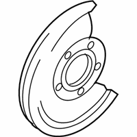 Buick Rainier Brake Dust Shields - 15753011 Splash Shield, Front Driver Side