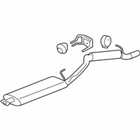 Buick Rendezvous Exhaust Pipe - 15824779 Muffler & Pipe