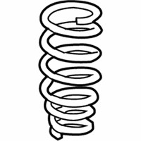 Cadillac STS Coil Springs - 25810847 Coil Spring, Front