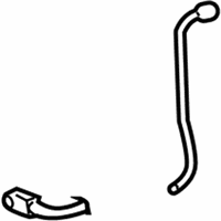 Cadillac SRX A/C Hose - 15932848 A/C Tube