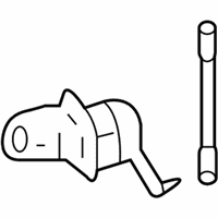 Cadillac CTS Ride Height Sensor - 25863268 Rear Sensor, Driver Side