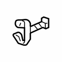Chevrolet Malibu Door Check - 15952853 Check Strap, Rear Lower