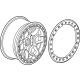 GM 84738118 Wheel, Alloy, Rear GM 84738118 Wheel, Alloy, Rear