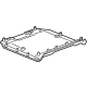 GM 84443269 Hinge Cover, Black, Front GM 84443269 Hinge Cover, Black, Front