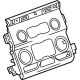 GM 84564949 Center Bezel, Piano Black GM 84564949 Center Bezel, Piano Black