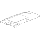GM 26605875 Panel Assembly-Headlining Trim *Backen Blackk