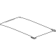 GM 26388938 Sunshade, Roof Panel GM 26388938 Sunshade, Roof Panel