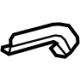 GM 84214085 Lower Extension, Front Driver Side GM 84214085 Lower Extension, Front Driver Side