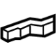 GM 84214083 Lower Bracket, Front Upper Driver Side GM 84214083 Lower Bracket, Front Upper Driver Side