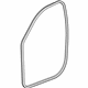 GM 23255371 Weatherstrip On Body, Driver Side GM 23255371 Weatherstrip On Body, Driver Side