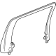 GM 86816626 Window Trim, Rear Driver Side GM 86816626 Window Trim, Rear Driver Side