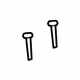 GM 19122559 Headrest Guide, Front GM 19122559 Headrest Guide, Front