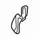 GM 15232652 Inner Pillar Seal, Driver Side GM 15232652 Inner Pillar Seal, Driver Side