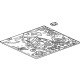 GM 85617501 Panel, Body Rear Platform Panel