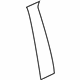 GM 19351549 Black Out Tape, Rear Driver Side GM 19351549 Black Out Tape, Rear Driver Side