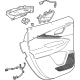 GM 85016970 Trim Assembly-Rear Side Door *Sky Coolant Gra GM 85016970 Trim Assembly-Rear Side Door *Sky Coolant Gra