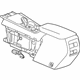 GM 84658993 Center Console, Jet Black, Front