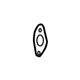 GM 12591023 Valve Gasket, Driver Side GM 12591023 Valve Gasket, Driver Side