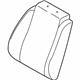 GM 96802087 Seat Back Cover, Beige
