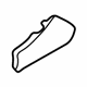 GM 12456593 Recline Cover, Front Driver Side