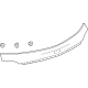 GM 84768451 Applique, Rear GM 84768451 Applique, Rear