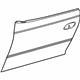 GM 92163716 Outer Panel GM 92163716 Outer Panel