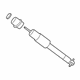 GM 19300035 Shock Absorber, Rear Driver Side