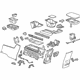 GM 22958343 Console Assembly, Front GM 22958343 Console Assembly, Front