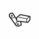 GM 22753552 Recline Handle, Black, Front GM 22753552 Recline Handle, Black, Front