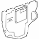 GM 20795242 Water Deflector, Front Passenger Side GM 20795242 Water Deflector, Front Passenger Side