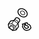 GM 12676405 Water Hose Assembly Connector GM 12676405 Water Hose Assembly Connector