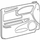 GM 10353959 Trim Panel, Gray, Passenger Side GM 10353959 Trim Panel, Gray, Passenger Side