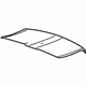 GM 84094446 Stripe Tape, White, Rear GM 84094446 Stripe Tape, White, Rear