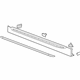 GM 22810845 Rocker Molding, Black, Driver Side GM 22810845 Rocker Molding, Black, Driver Side