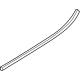 GM 42802000 Belt Molding, Rear Driver Side GM 42802000 Belt Molding, Rear Driver Side