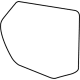 GM 84642722 Mirror Glass, Rear Driver Side GM 84642722 Mirror Glass, Rear Driver Side