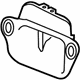 GM 42359286 Inlet Duct, Front GM 42359286 Inlet Duct, Front