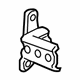GM 25783767 Lower Hinge, Rear Passenger Side GM 25783767 Lower Hinge, Rear Passenger Side