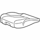 GM 84047776 Cushion Cover, Black, Front