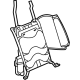 GM 13563256 Lumbar Assembly-Rear Seat Back GM 13563256 Lumbar Assembly-Rear Seat Back