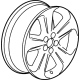 GM 42671503 Wheel, Alloy, Rear