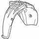 GM 84067987 Wheelhouse Liner, Rear Driver Side