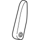 GM 84378506 Armrest, Black, Rear Passenger Side GM 84378506 Armrest, Black, Rear Passenger Side