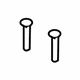 GM 96839579 Headrest Guide, Titanium GM 96839579 Headrest Guide, Titanium